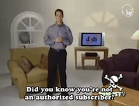 You're Not An Authorized Subscriber 