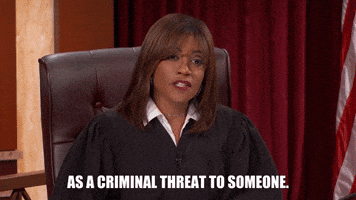 A Criminal Threat