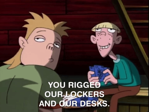 hey arnold nicksplat GIF