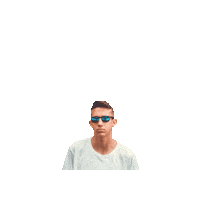 MyGooie sunglasses cool guy gooie Sticker