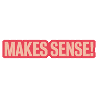 convinisverige makes sense convini sinnesschysst Sticker