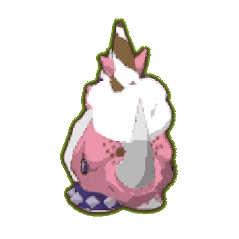 PinkRhino24 giphyupload game gaming pink Sticker