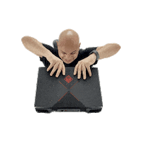 Tatmon gamer pc tio computadora Sticker
