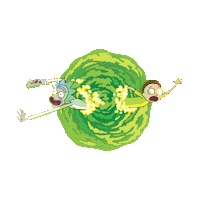 rick and morty television STICKER by imoji