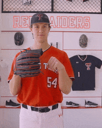Max Huffling GIF by Texas Tech Baseball
