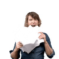 Angry Hard Work Sticker by Pani Swojego Czasu