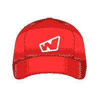 Red Hat Sticker by Webtraders