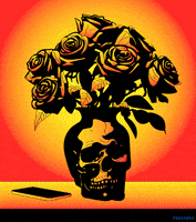 Skull Good Luck GIF by PEEKASSO