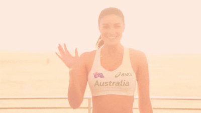 michelle jenneke smile GIF by theCHIVE