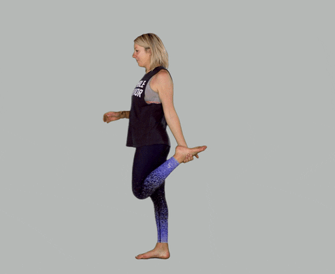 yoga pose GIF
