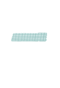 Bealettering pastel tape mint journal Sticker