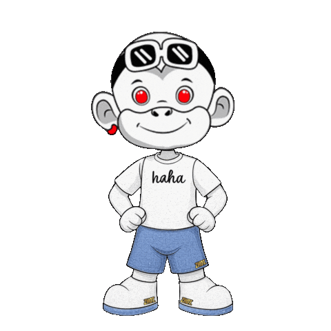 Laugh Out Loud Tee Hee Sticker by Zhot