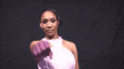 a'ja wilson mic drop GIF by WNBA