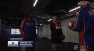 ice hockey basketball GIF by NHL