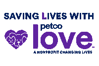 Petco Foundation Animal Lovers Sticker by Petco Love