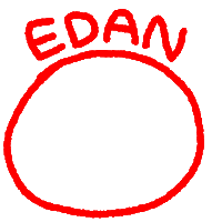 Circle Mirror Sticker