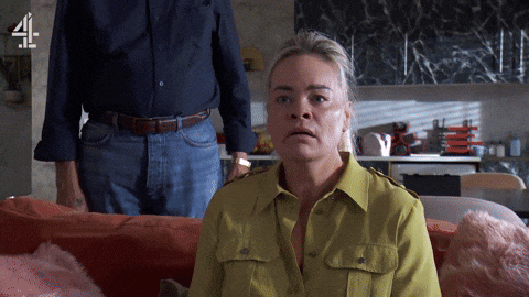 Grace Black Shock GIF by Hollyoaks