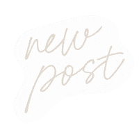New Post Sticker by Kelly Bello Design