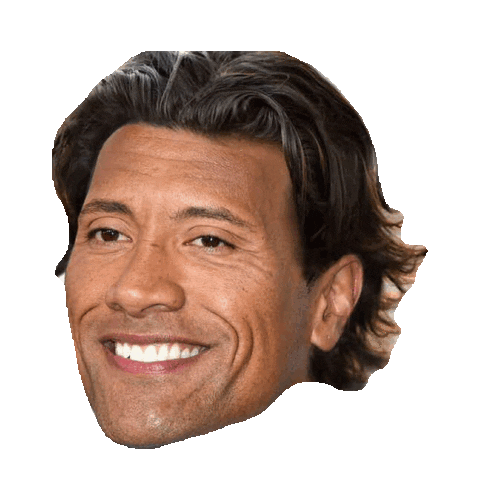 the rock STICKER by imoji