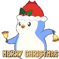 Merry Christmas Sticker by Pudgy Penguins