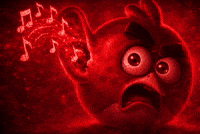 Angry Bird Ear GIF