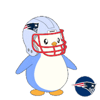 New England Patriots Football Sticker by Pudgy Penguins