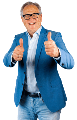 Happy Sticker by Hilbert_Makelaardij