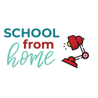 eCampus coffee study laptop desk Sticker