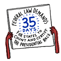 Vote Them Out Donald Trump Sticker by Creative Courage