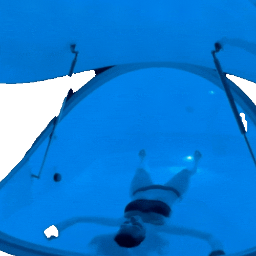 CoconFlottaison chill floating float float tank GIF