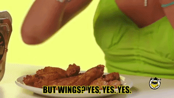 I Get So Excited If I See Wings