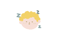 lazysuesue face sleep sleepy nap Sticker