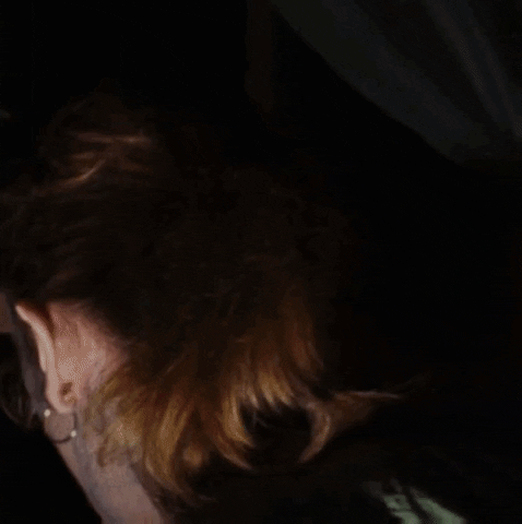 EliCase giphygifmaker horror surprise 80s GIF