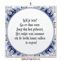 Focus Nl Sticker by Tegelspreuken.nl