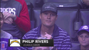 Los Angeles Chargers Smile GIF by NBA