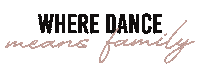 Dance Family Sticker