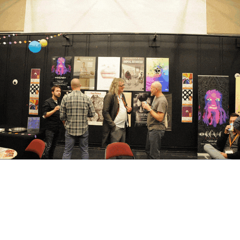 Turbine Walking Bread Sticker by Alex Boya