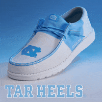 Carolina Unc GIF by HEYDUDE Shoes