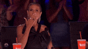 Heidi Klum Blow Kiss GIF by America's Got Talent