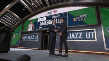 grayson allen handshake GIF by NBA