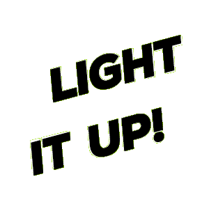 giphyupload lightitup zroadz Sticker