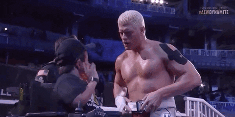 Cody Rhodes All Elite Wrestling GIF by AEWonTV