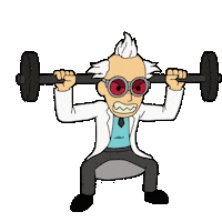Fitness Workout Sticker by 3dFrankenPunks