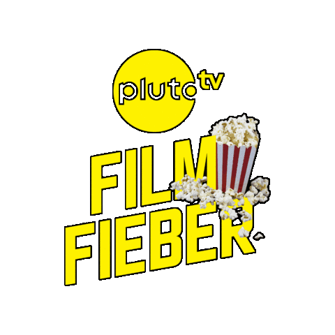 plutotvde giphygifmaker movie friends popcorn Sticker