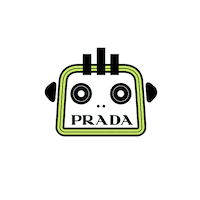 prada matches Sticker