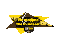 Fun Murder Sticker by exittheroom_at