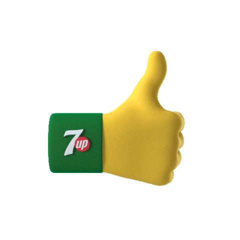 Emoji Thumbs Up Sticker by 7UP España