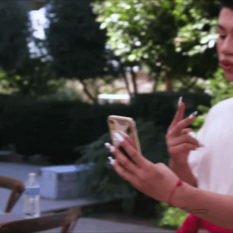 Selfie Peace GIF by AwesomenessTV