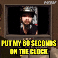 60 Seconds Go Time GIF by Nearly Average Wrestling