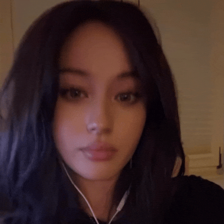 Cute Girl Twitch GIF